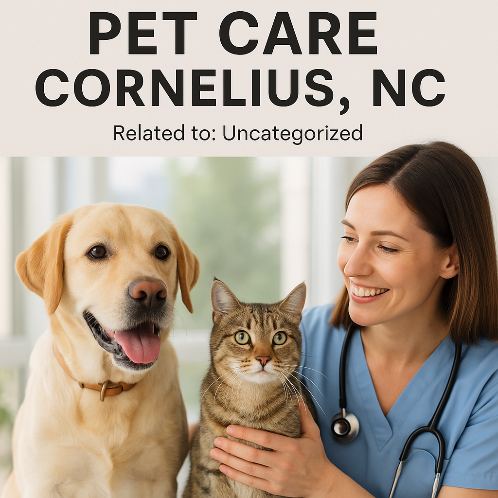 Expert Pet Care in Cornelius, NC: Compassionate Service for Your Furry Friends - pet care Cornelius NC