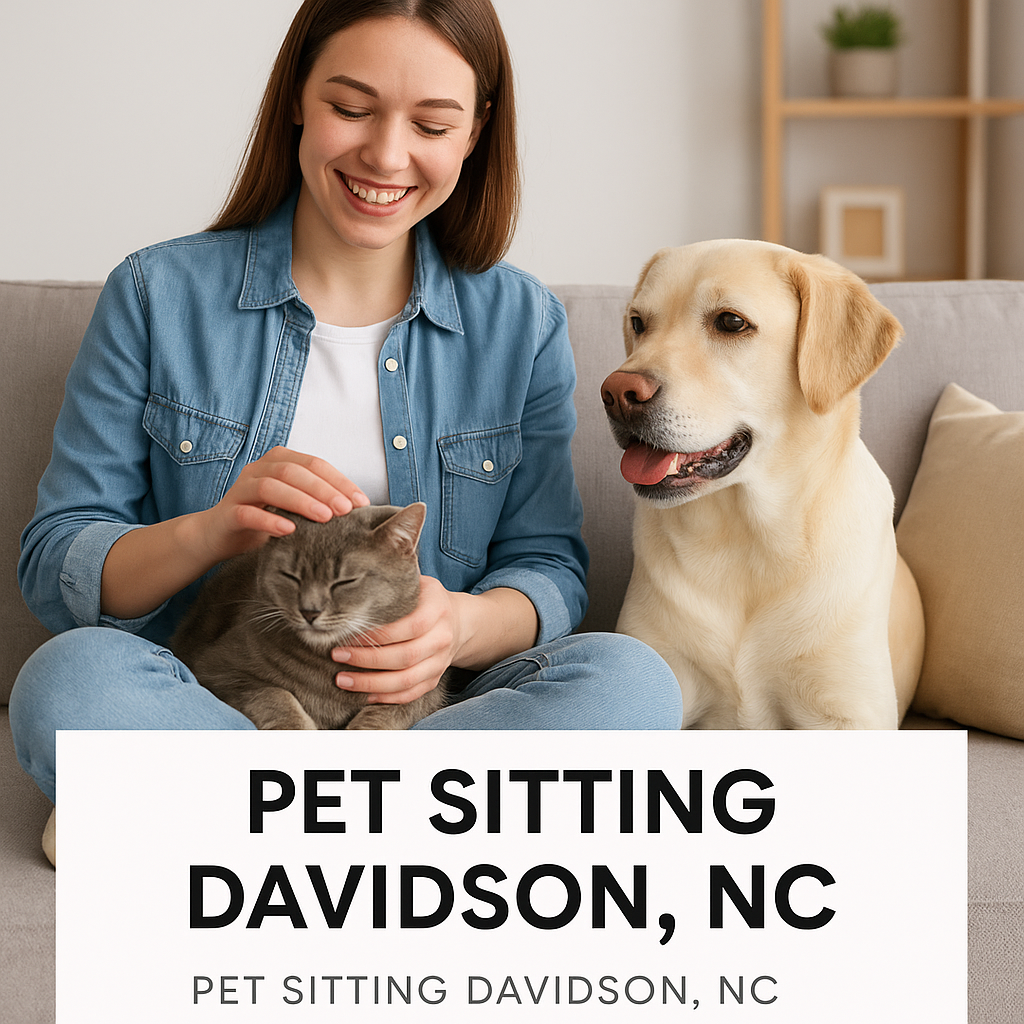 Pet Sitting in Davidson, NC: Trust Cornelius Pet Care for Loving, Local Service - pet sitting Davidson NC