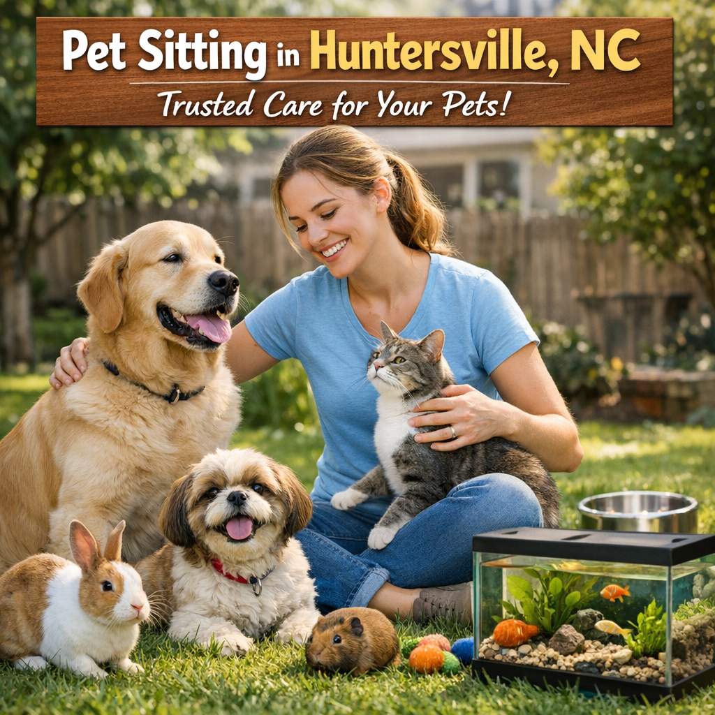 Trusted Pet Sitting in Huntersville, NC | Caring for Your Pets Like Our Own - pet sitting Huntersville NC