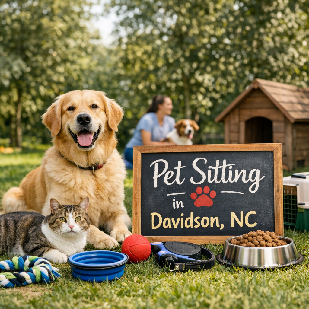 Pet Sitting in Davidson, NC: Loving Care for Your Pets While You’re Away - pet sitting Davidson NC