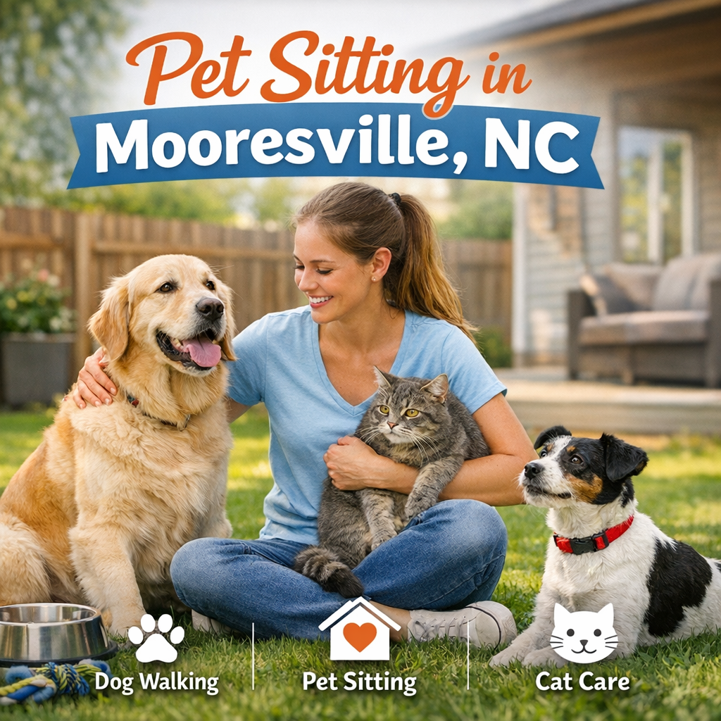 Pet Sitting in Mooresville, NC: Loving Care for Your Pets While You’re Away - pet sitting Mooresville NC