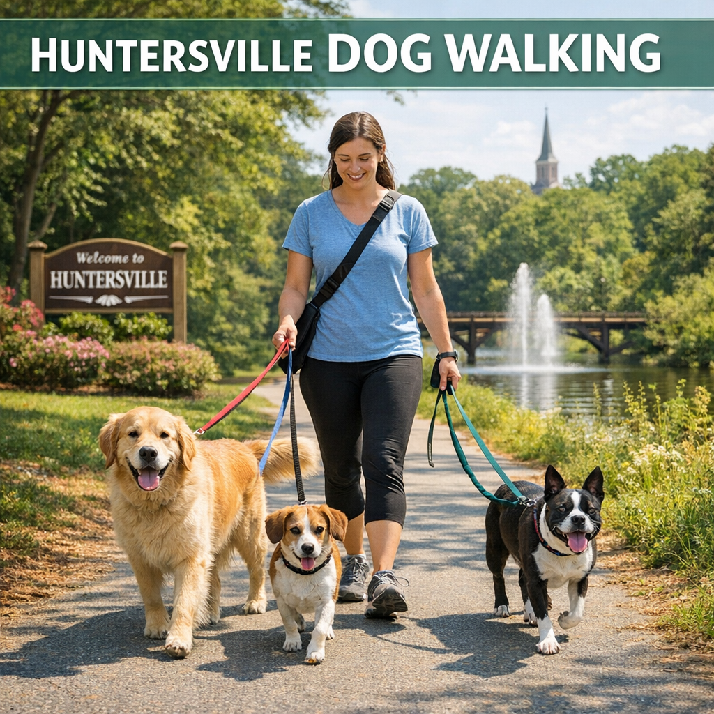 Huntersville Dog Walking: Reliable Care for Your Dog’s Daily Exercise - Huntersville dog walking