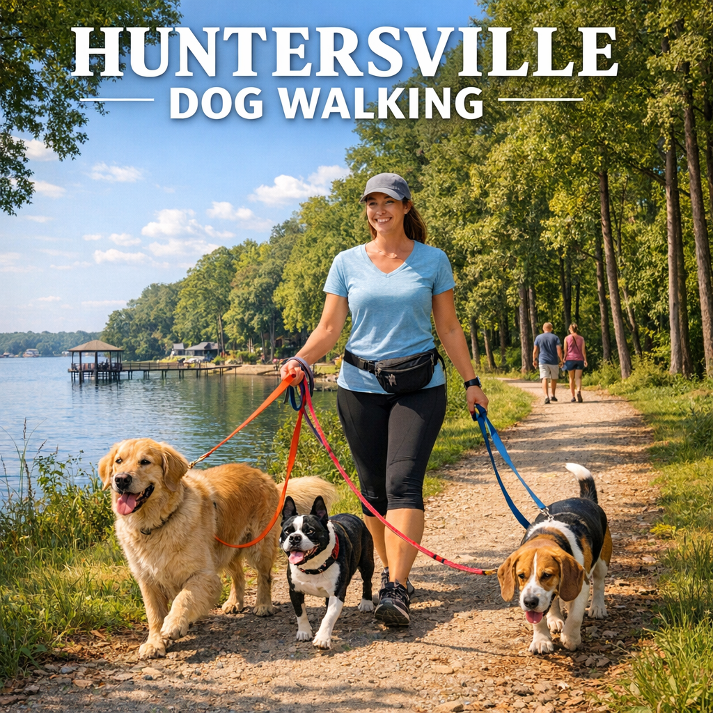 Huntersville Dog Walking Services for Happy, Healthy Pets - Huntersville dog walking
