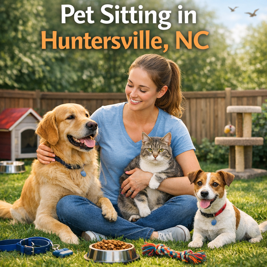 Pet Sitting in Huntersville, NC: Loving Care for Your Pets While You’re Away - pet sitting Huntersville NC