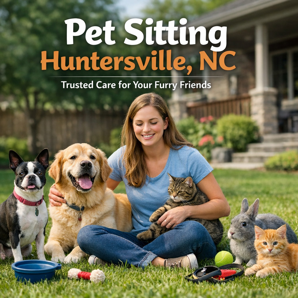 Trusted Pet Sitting in Huntersville, NC | Caring for Your Pets Like Our Own - pet sitting Huntersville NC