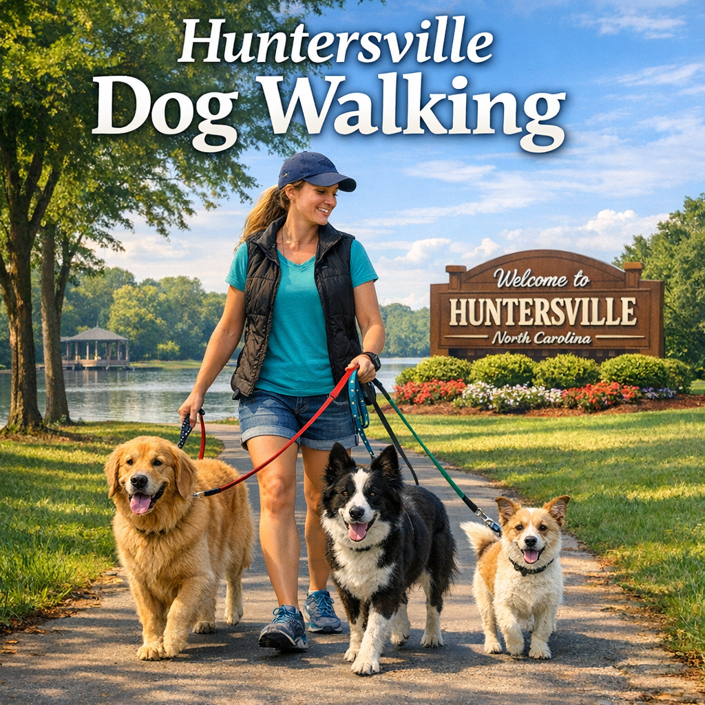 Huntersville Dog Walking Services That Treat Your Pet Like Family - Huntersville dog walking