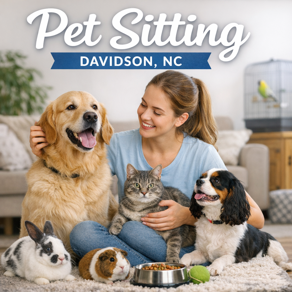 Trusted Pet Sitting in Davidson, NC for Pets We Care For Like Our Own - pet sitting Davidson NC